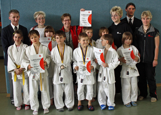 Erfolgreiches JKC Judo Team 2011 beim Turnier in Boizenburg 